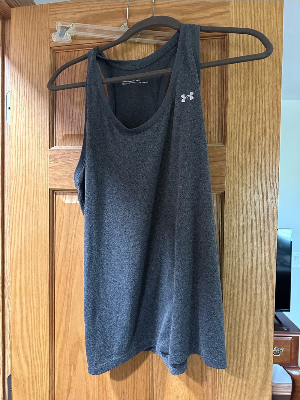 Under Armour Women’s Dark Gray Racerback Tank Top